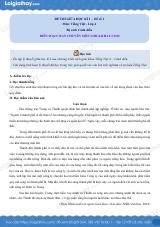 Đề thi giữa học kì 1 Tiếng Việt 4 Cánh diều - Đề số 1